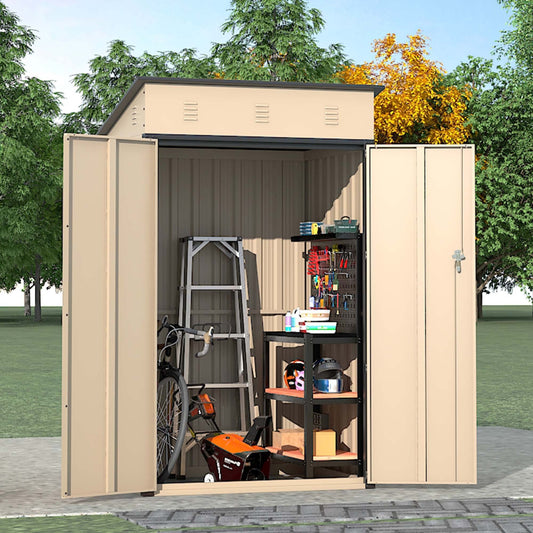 GardenGuardian Outdoor Storage Shed