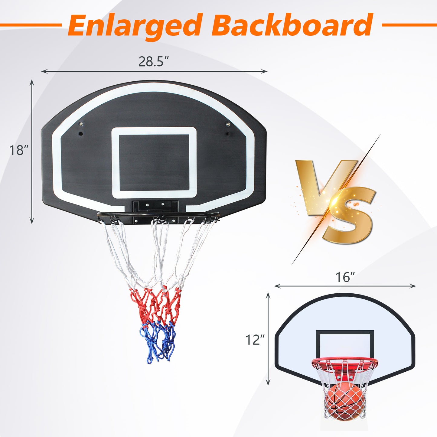 Ultimate Wall-Mount Basketball Hoop - Indoor & Outdoor Fun!