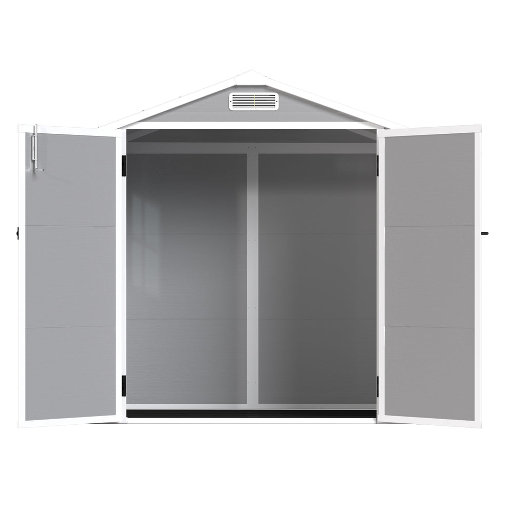 Weather-Resistant Outdoor Storage Shed for Garden & Pool