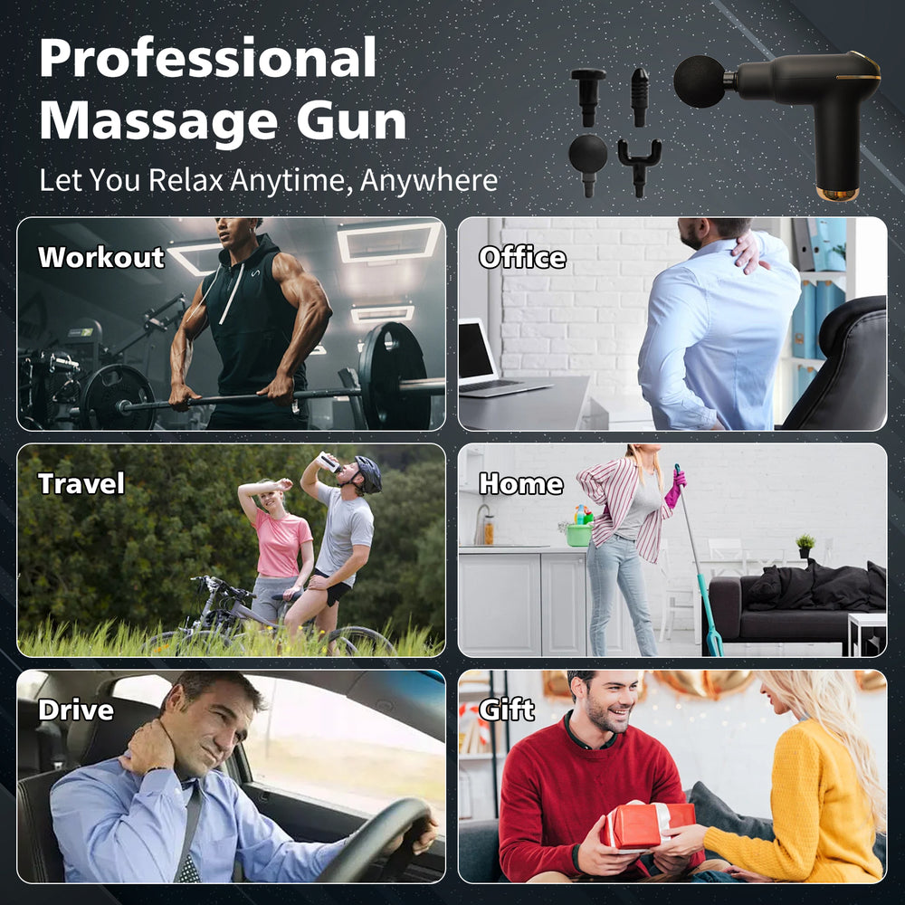 Power Massage Gun: Ultimate Muscle Relief on the Go