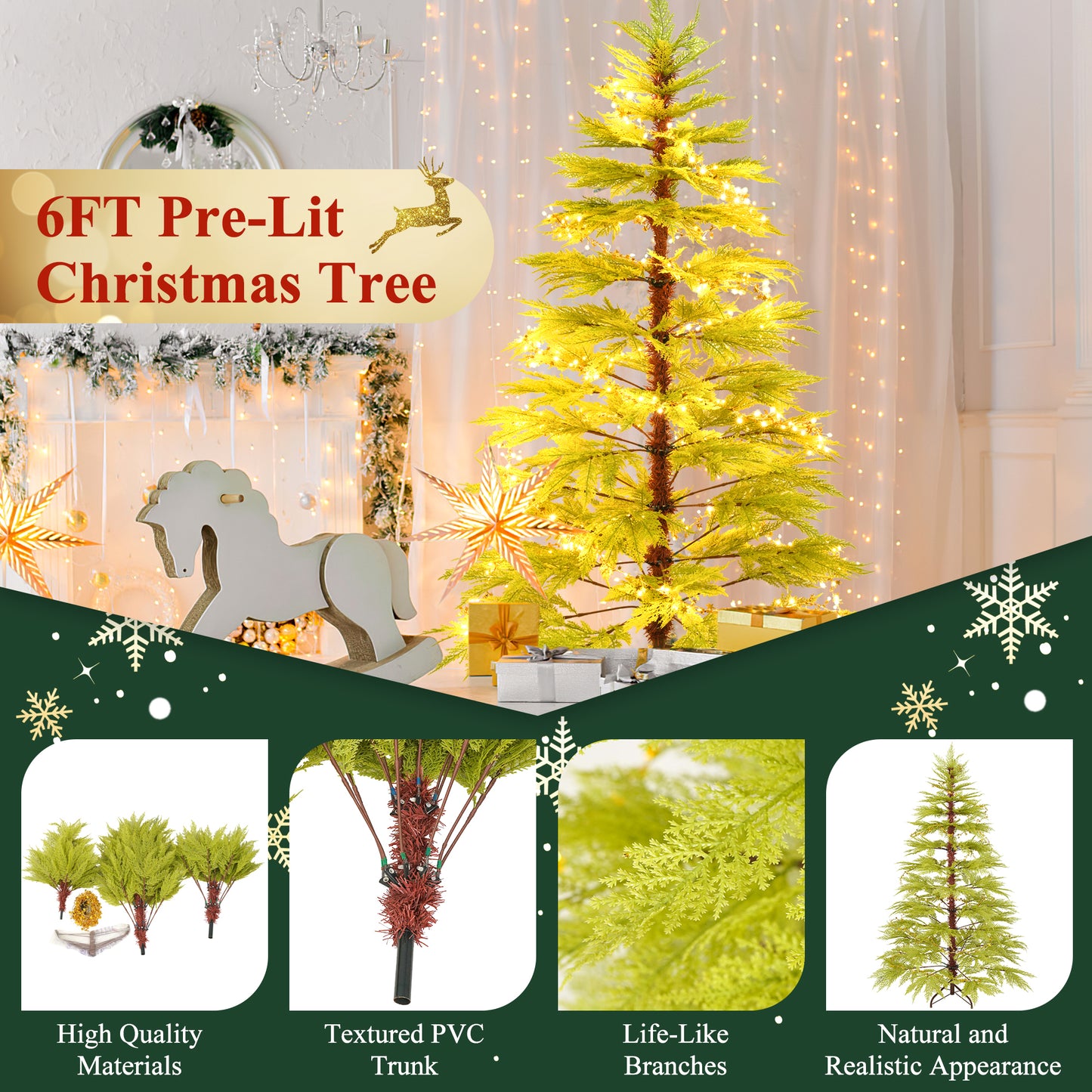 Bright & Cheerful Holiday Tree