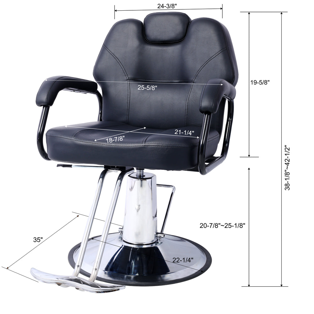 Ultimate Salon Chair: Heavy-Duty Comfort & Style for Every Hair Stylist