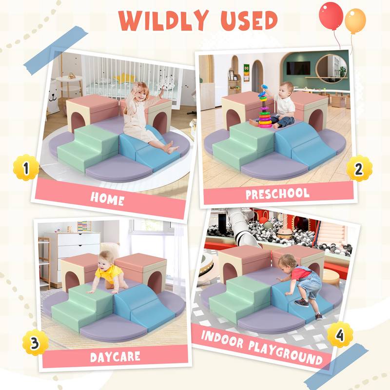Soft Foam Adventure Blocks for Toddlers