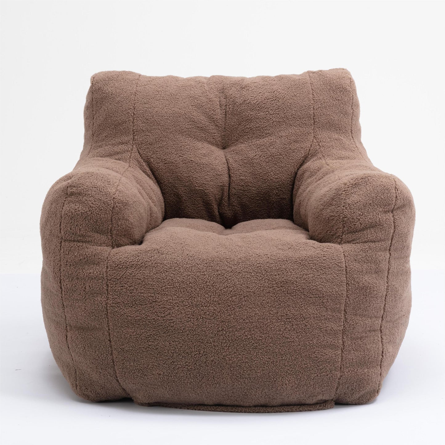 Cozy Teddy Bear Foam Bean Bag Chair