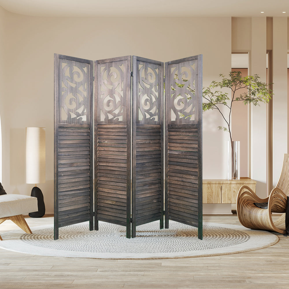 Chic Wooden Room Divider