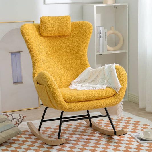 Cozy Teddy Rocker Glider Chair