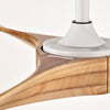 Sleek White Ceiling Fan with Remote - Perfect for Any Room!