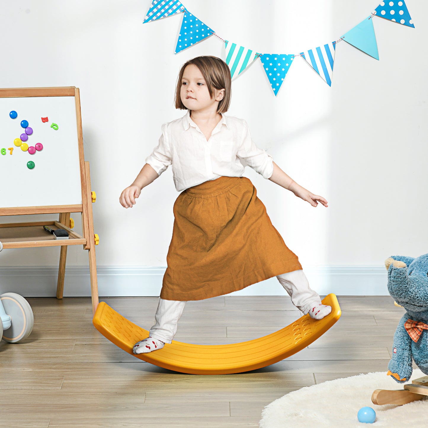 Qaba Curvy Wobble Board for Kids