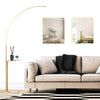 Chic Gold LED Floor Lamp - Perfect for Reading & Relaxing!