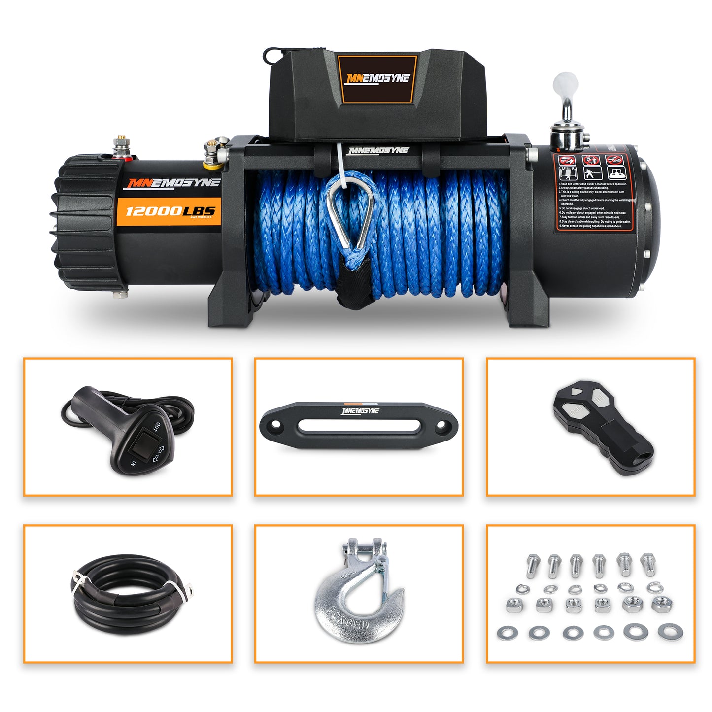 PowerPull Synthetic Winch for Off-Road Adventures