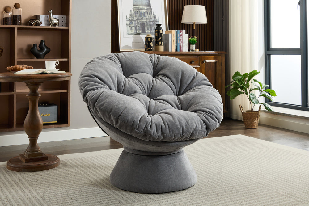 Cozy Swivel Barrel Chair