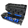Portable Power: Hydraulic Gear in Bold Black & Blue