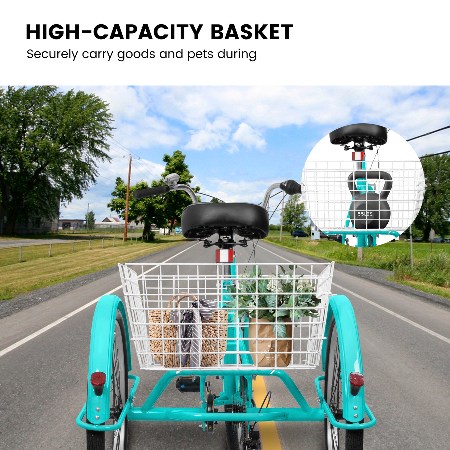 Easy Ride Trike with Basket for All