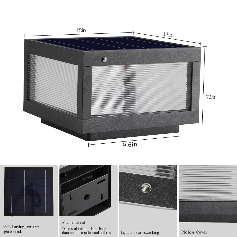 Dimmable Solar Wall Light