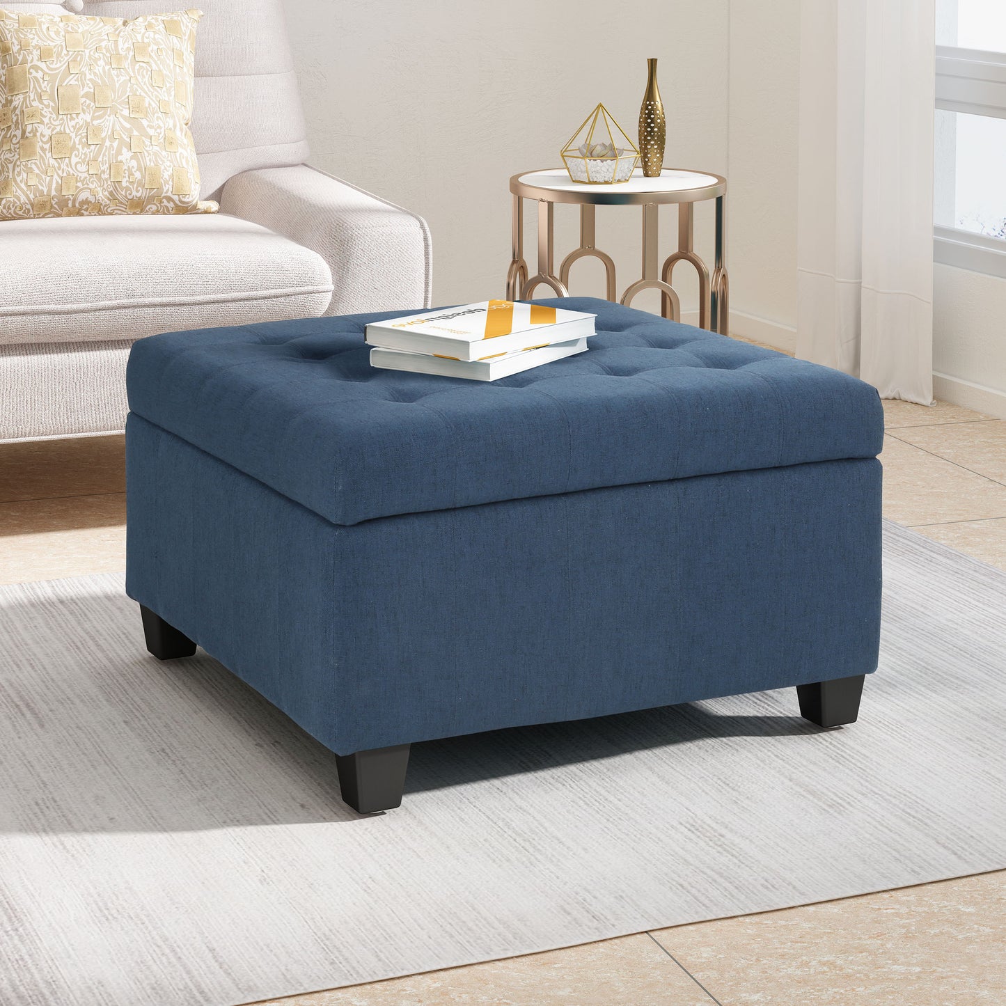 Cozy Curves Ottoman