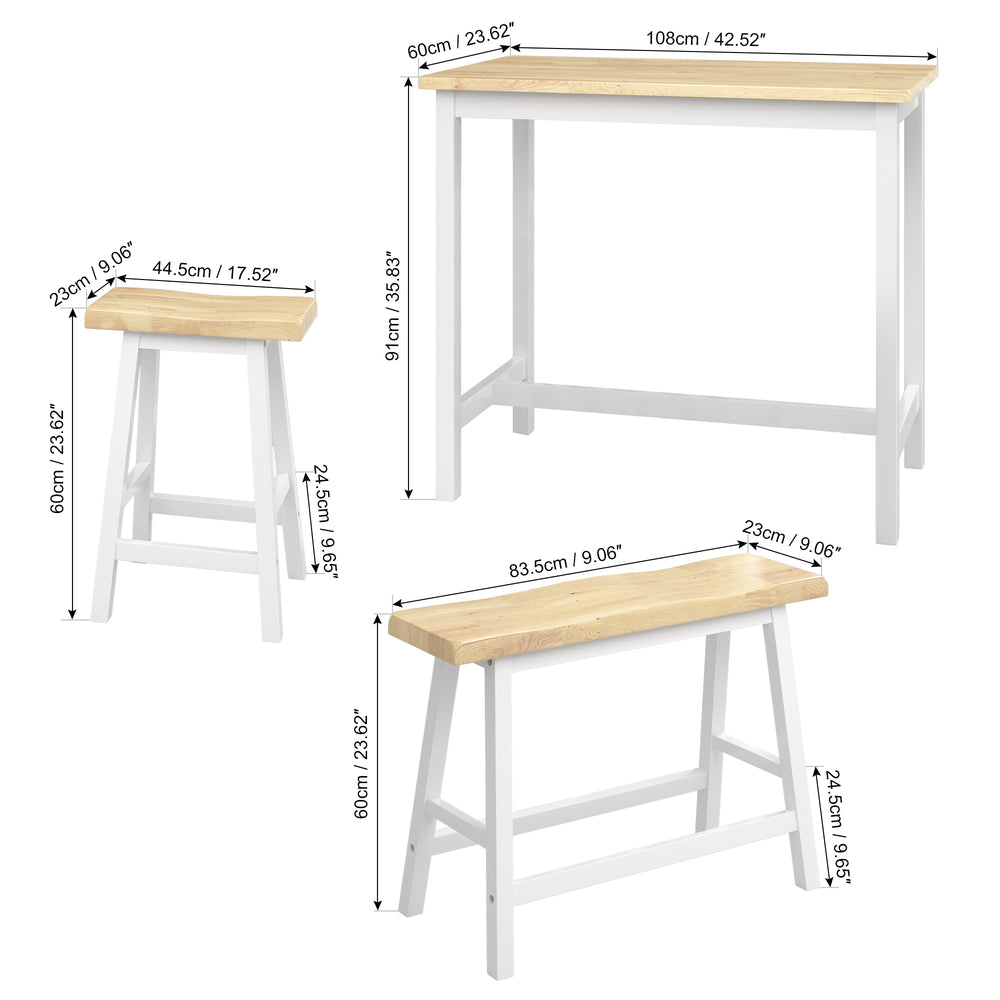 Chic Bistro Dining Set for Cozy Spaces