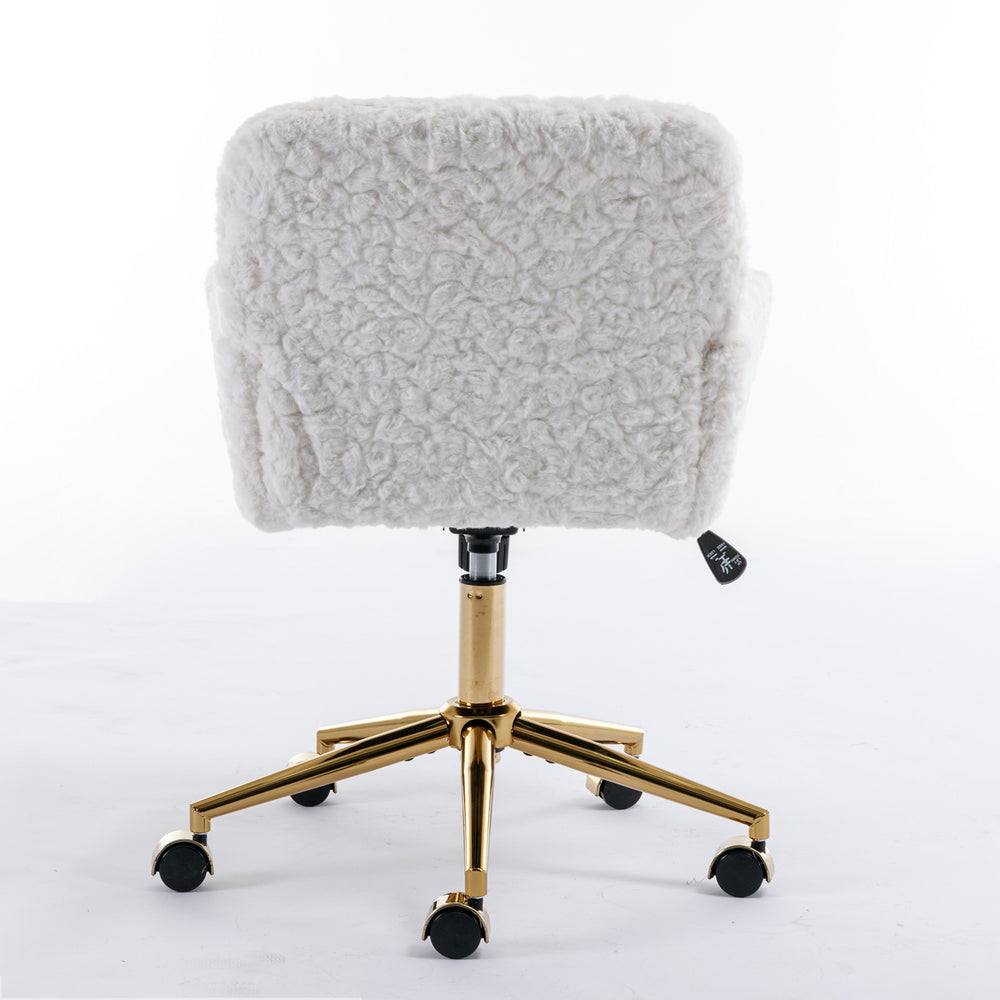 Cozy Luxe Home Office Chair