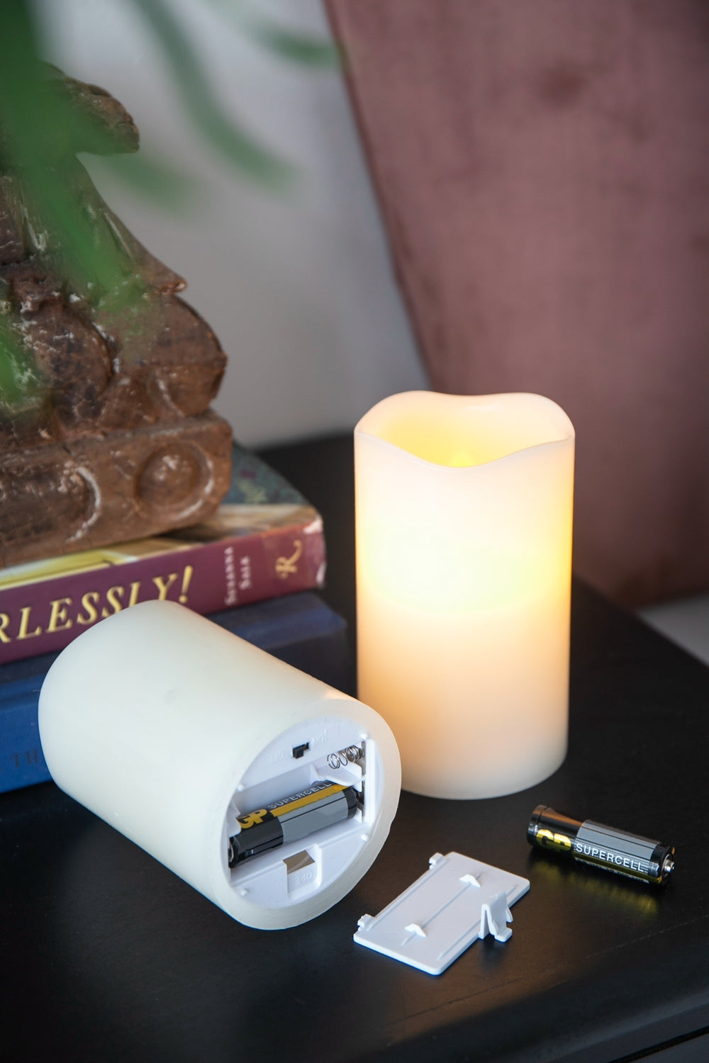 Ivory Glow LED Candles with Remote