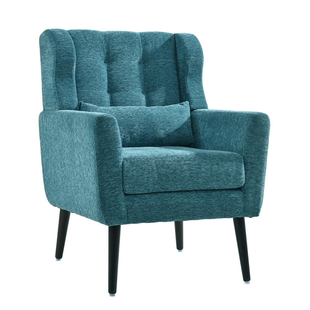 Teal Cozy Accent Chair