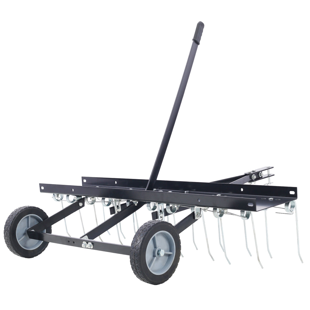 Easy Clean Lawn Sweeper & Dethatcher Attachment