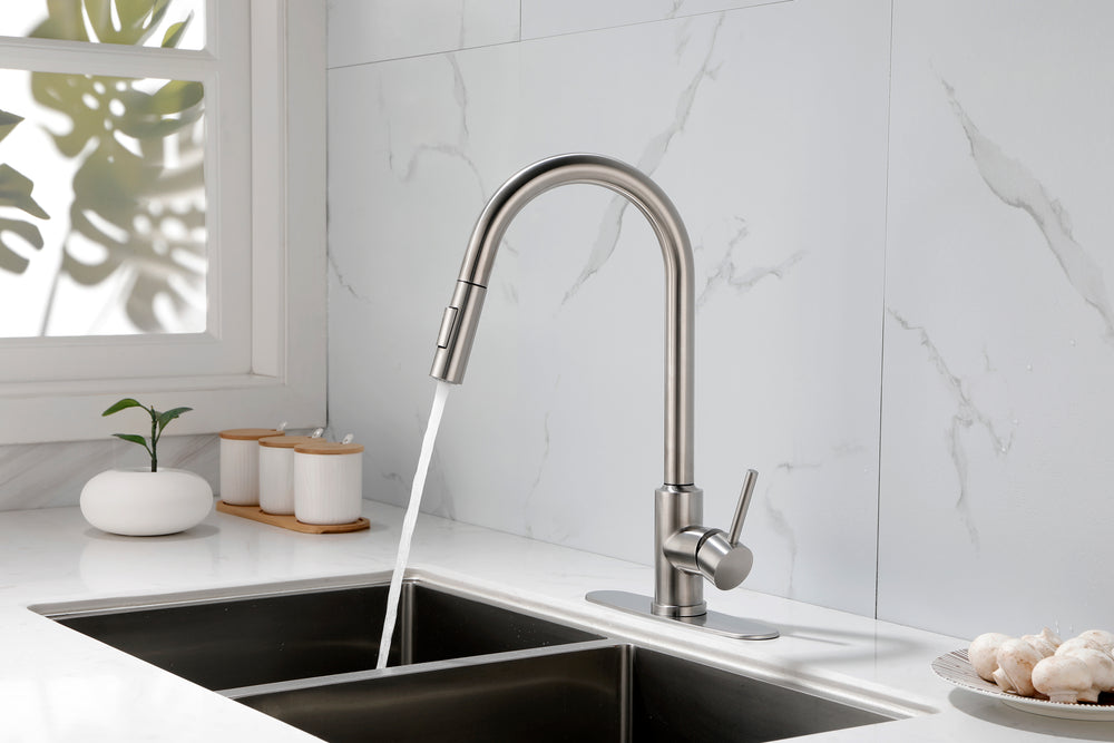 Easy Pull-Down Kitchen Faucet