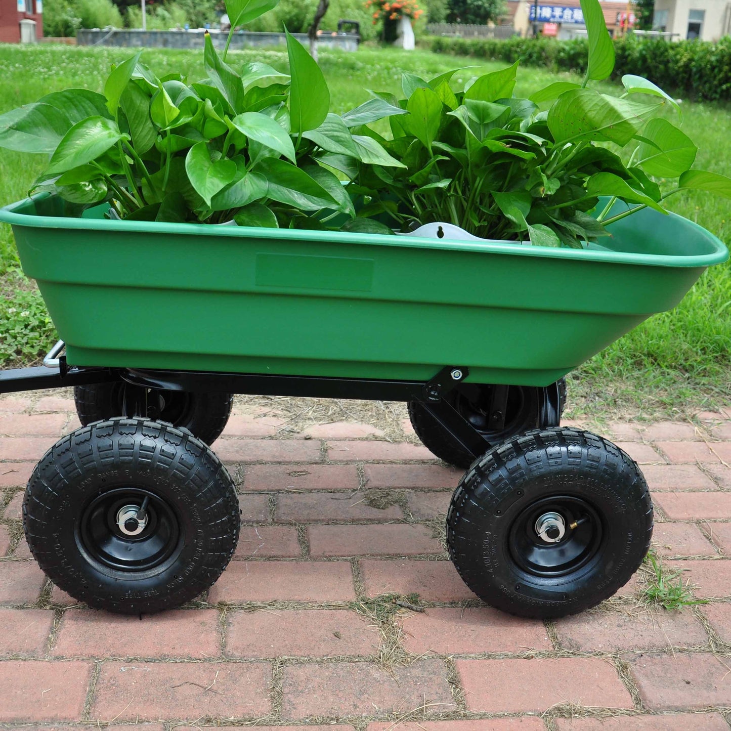 Green Glide Garden Dump Truck