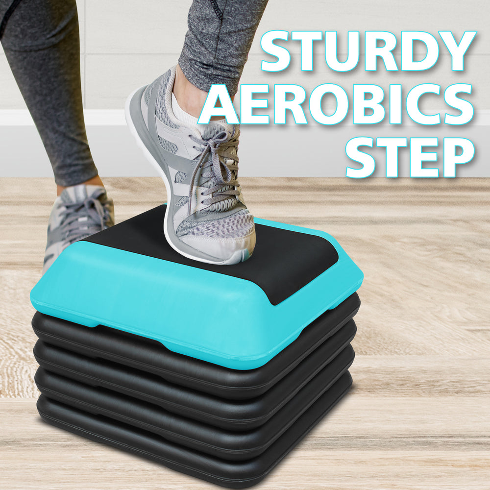 Versatile Green Aerobics Stepper