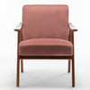 Chic Wingback Lounge Chair