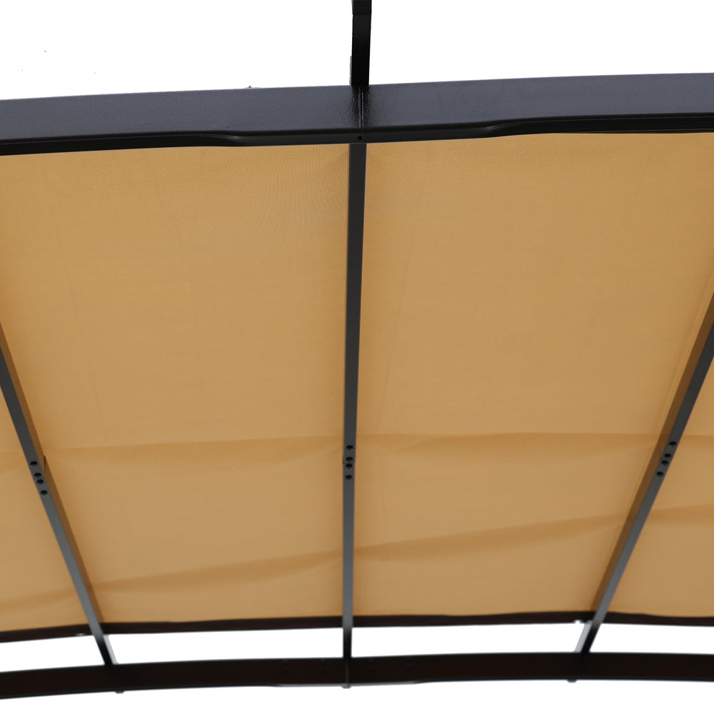 Versatile Canopy Replacement for Curved Pergolas