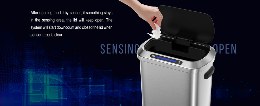 Smart Sensor Trash Can