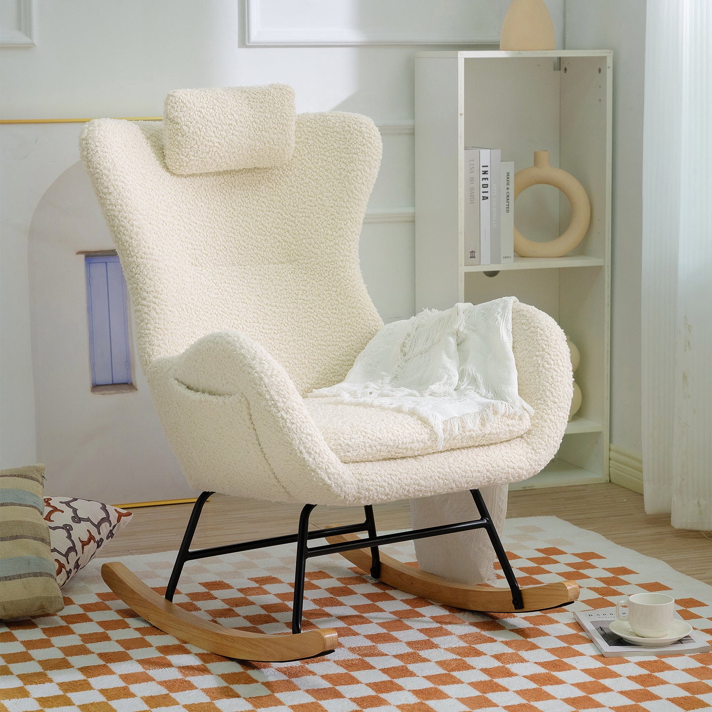 Teddy Comfort Rocker - A Cozy Glider for Every Room