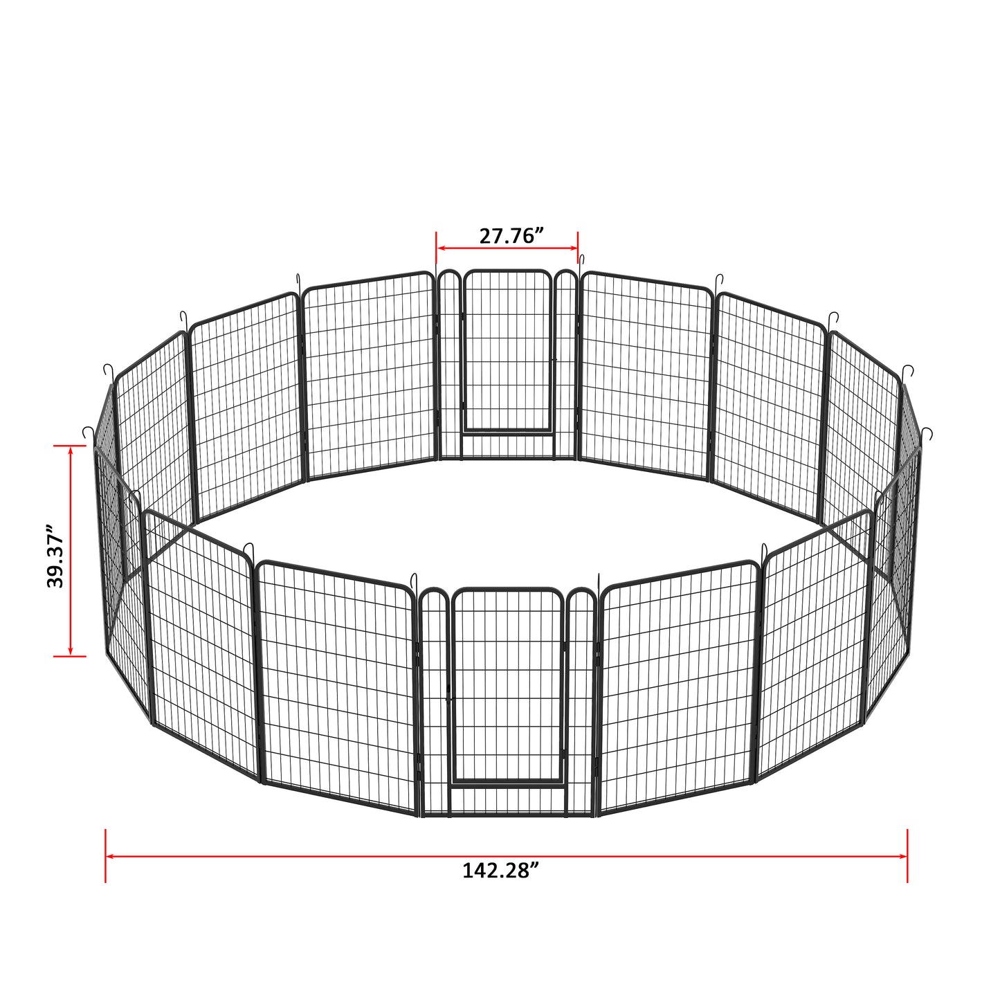 Ultimate Heavy-Duty Pet Playpen with Door