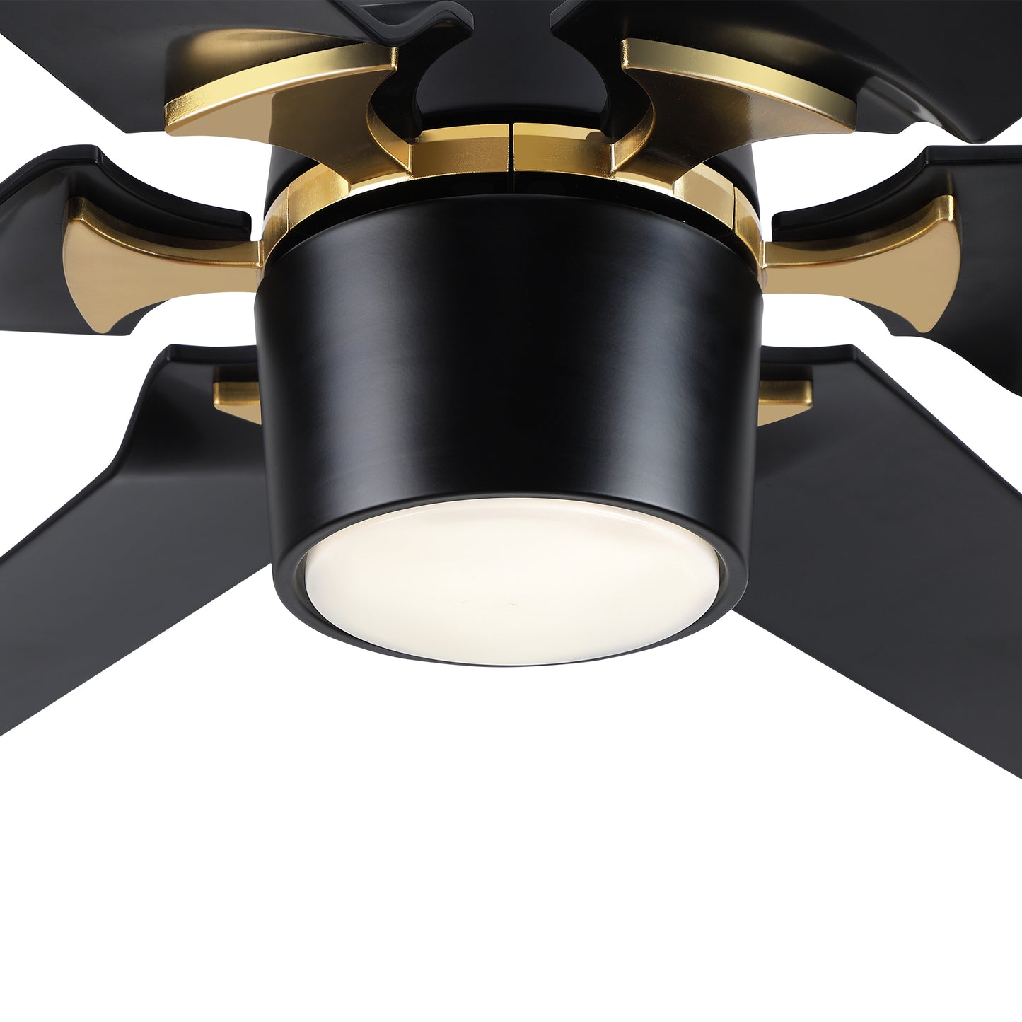 Sleek Remote-Controlled LED Ceiling Fan