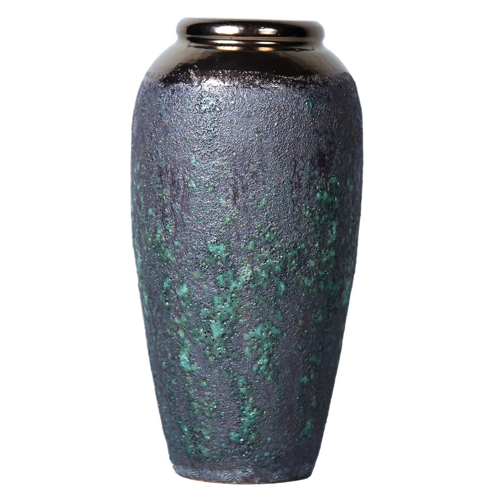 Charming Vintage Smoke Vase – Artisanal Home Accent