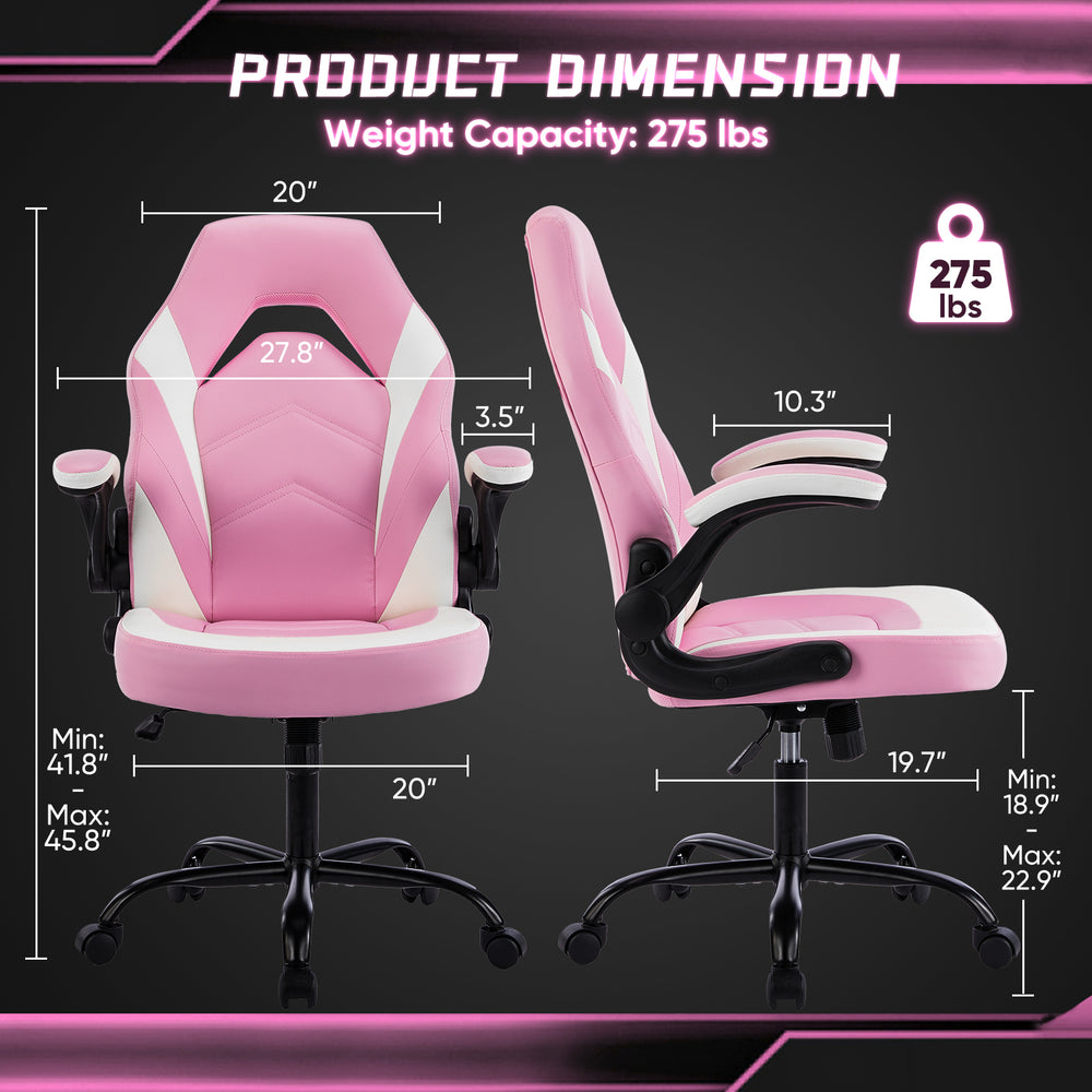 Cozy Gamer Chair - Ergonomic Support & Adjustable Comfort