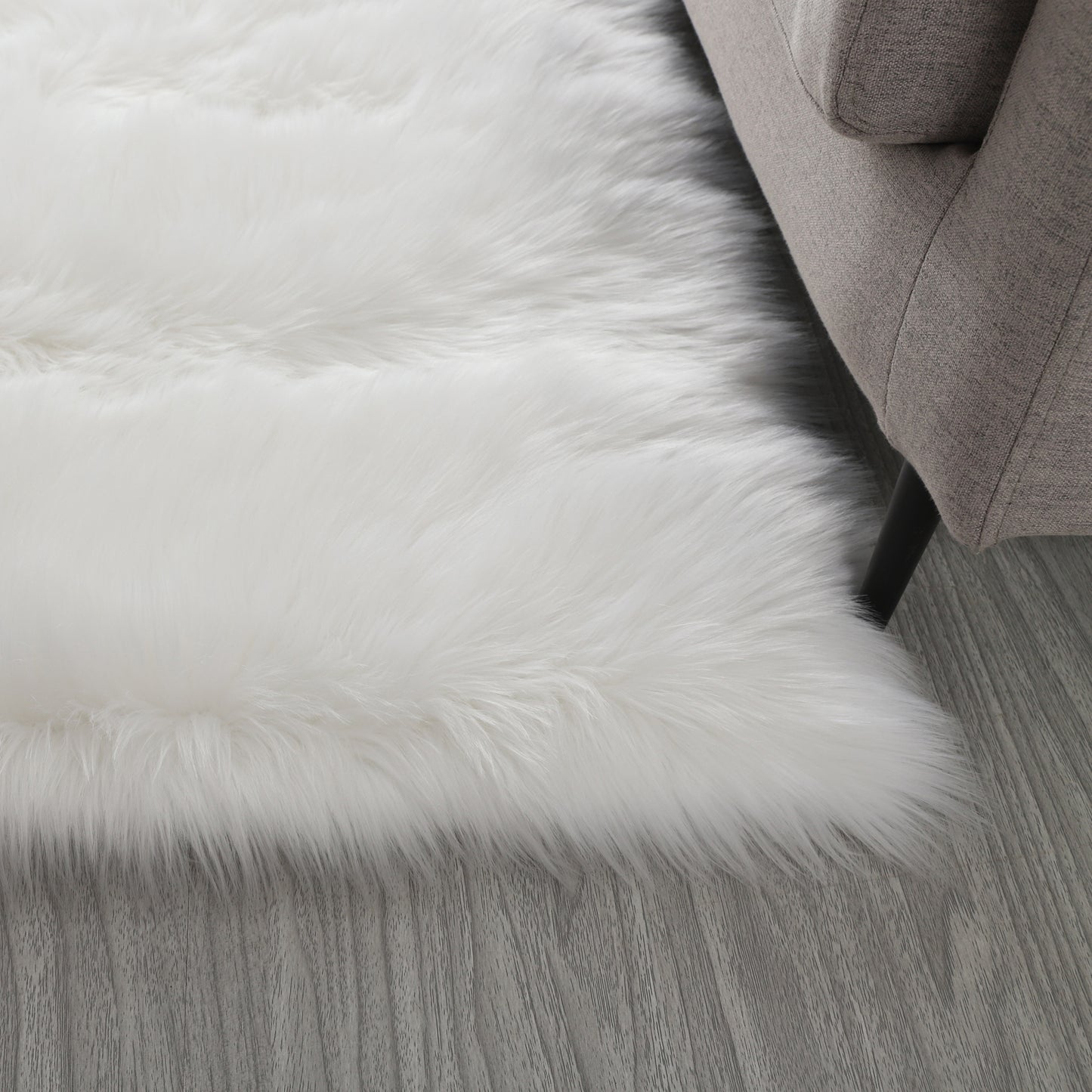 Snuggle Soft Faux Fur Area Rug