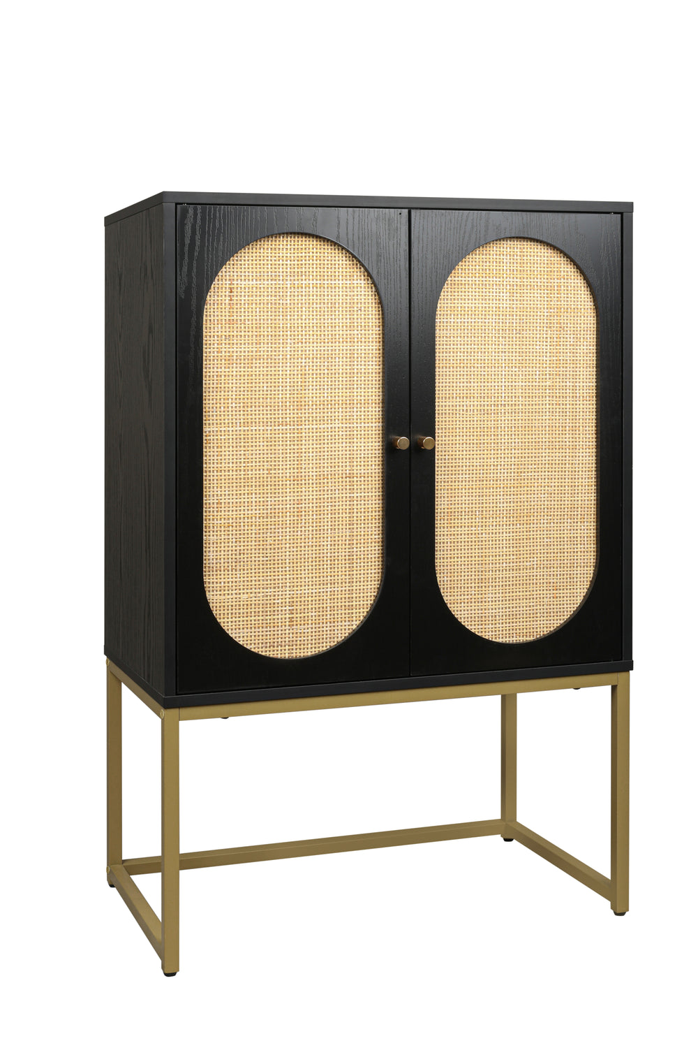 Rattan Charm High Cabinet