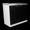 Sleek Utility Sink with Cabinet