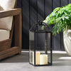 Shimmering Stainless Steel Lantern