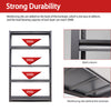 Sturdy 5-Tier Heavy Duty Garage Shelf