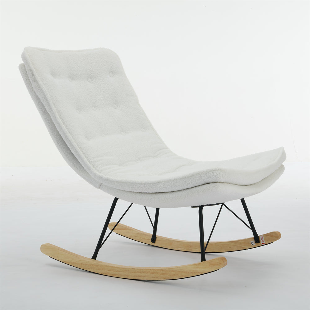 Cozy Rocker Lounge Chair - Stylish & Relaxing for Any Space