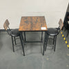 Rustic Bar Table & Stool Set