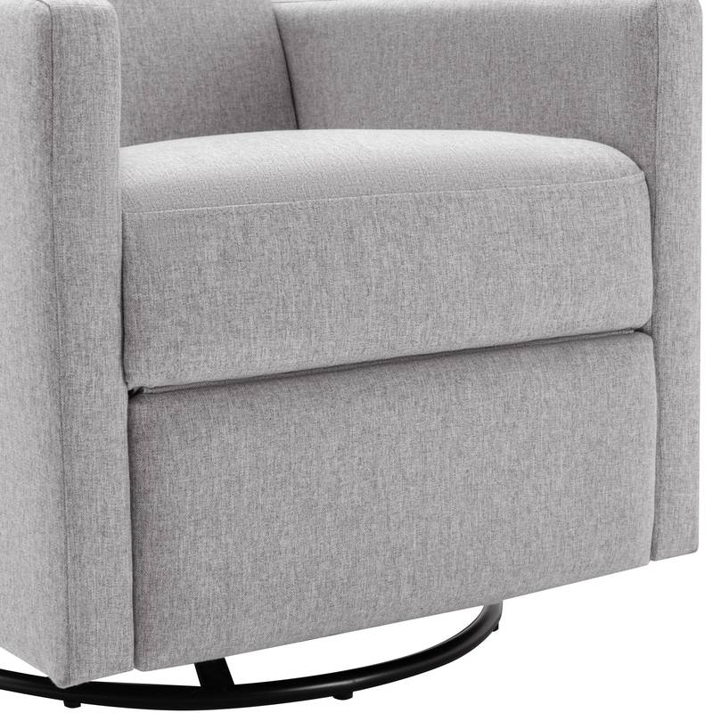 Cozy Gray Rocking Nursery Chair