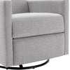 Cozy Gray Rocking Nursery Chair
