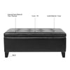 Stylish Storage Ottoman