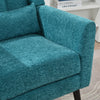 Teal Cozy Accent Chair