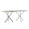 Chic Marble-Top Dining Table