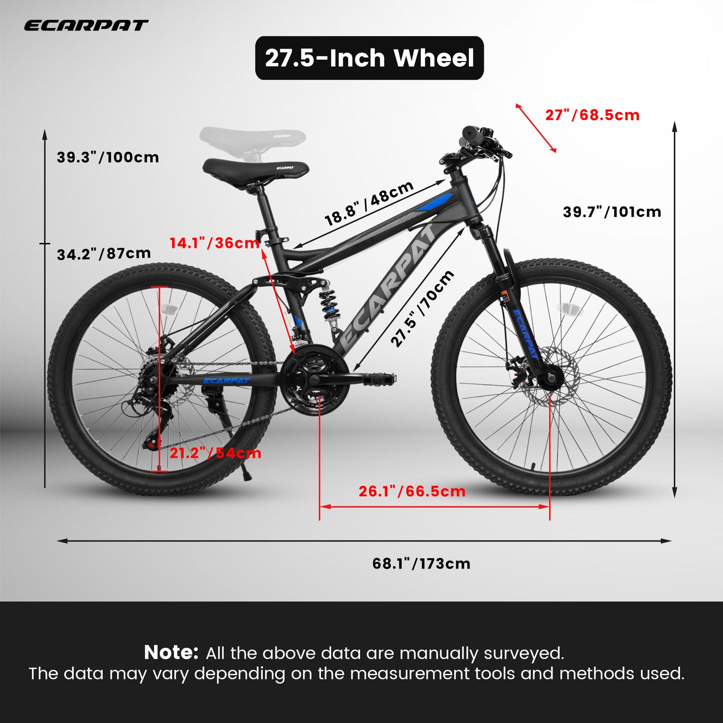 TrailBlazer Full Suspension Mountain Bike