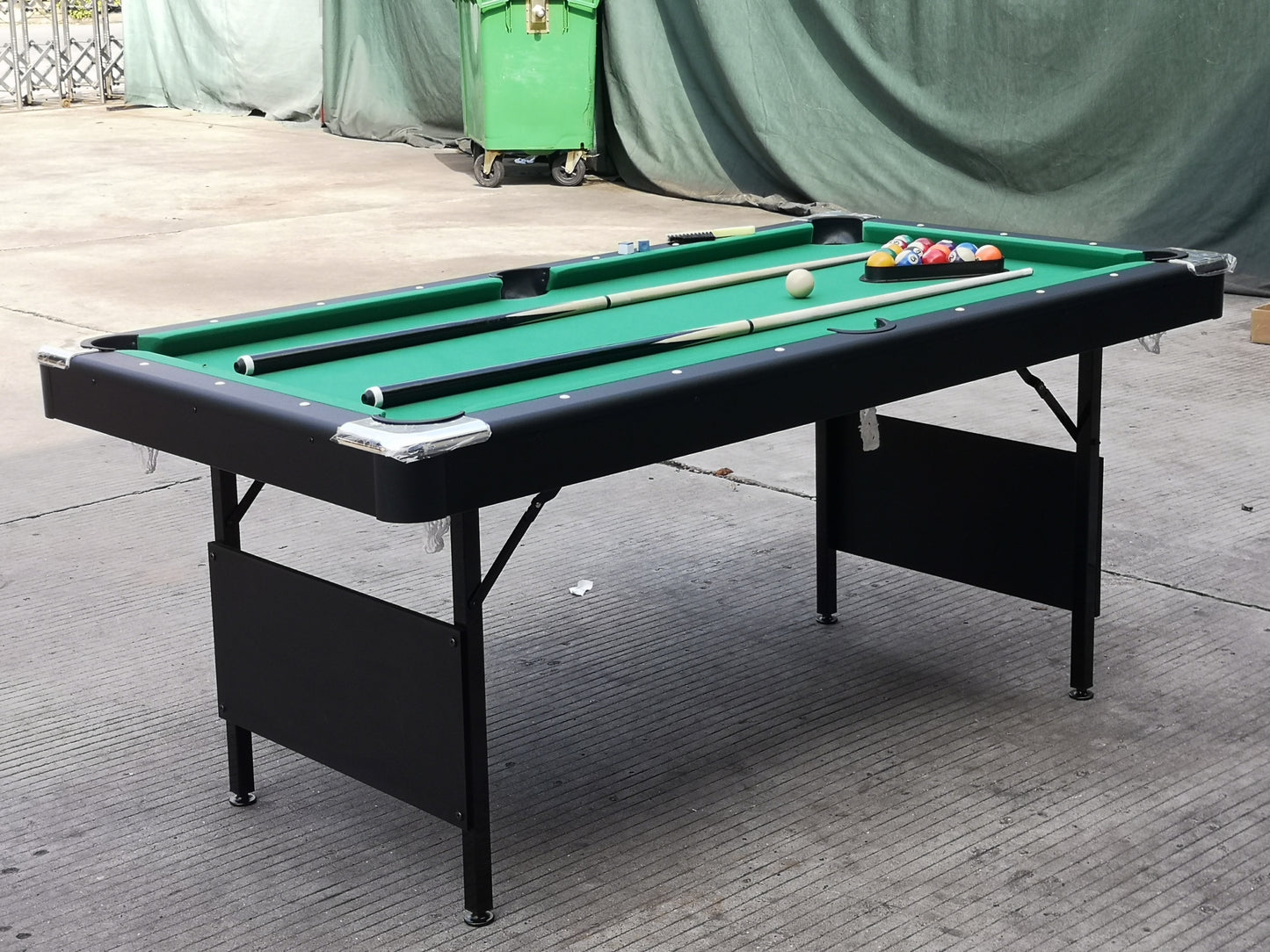 Game On Billiards Table