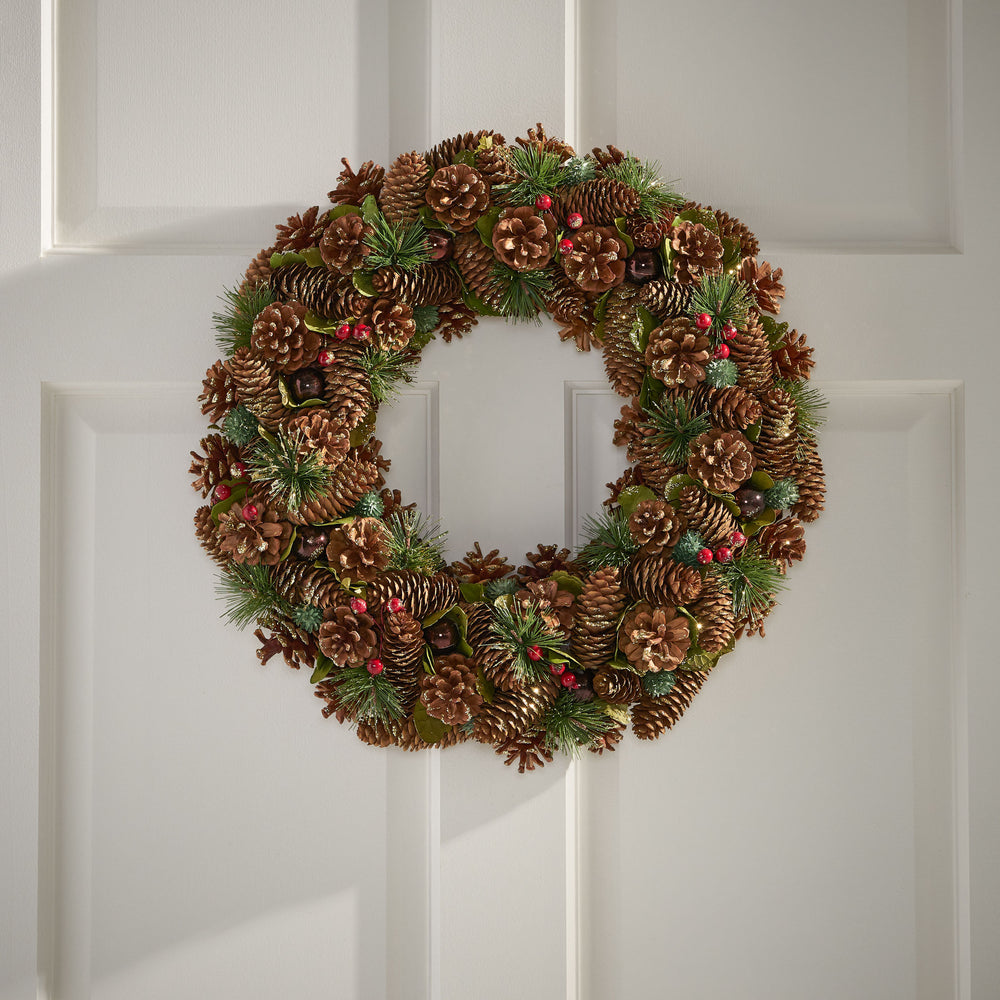 Pine Cone Paradise Wreath